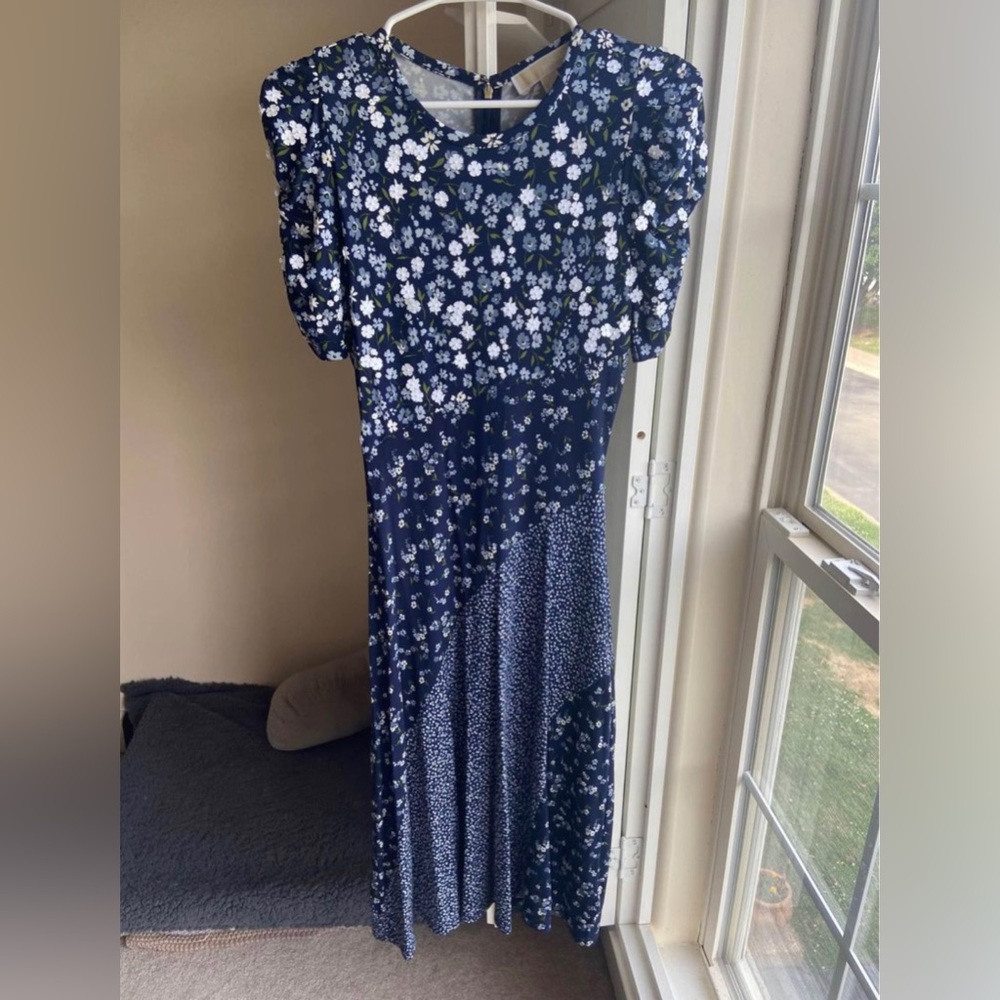 Michael Kors floral midi dress
